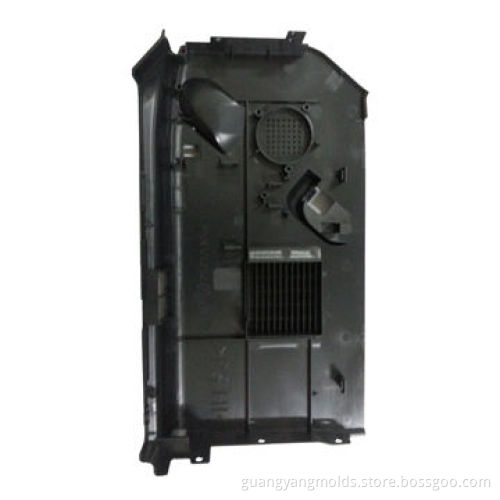 OA plastic parts of printer with different colors and texture surface treatment
